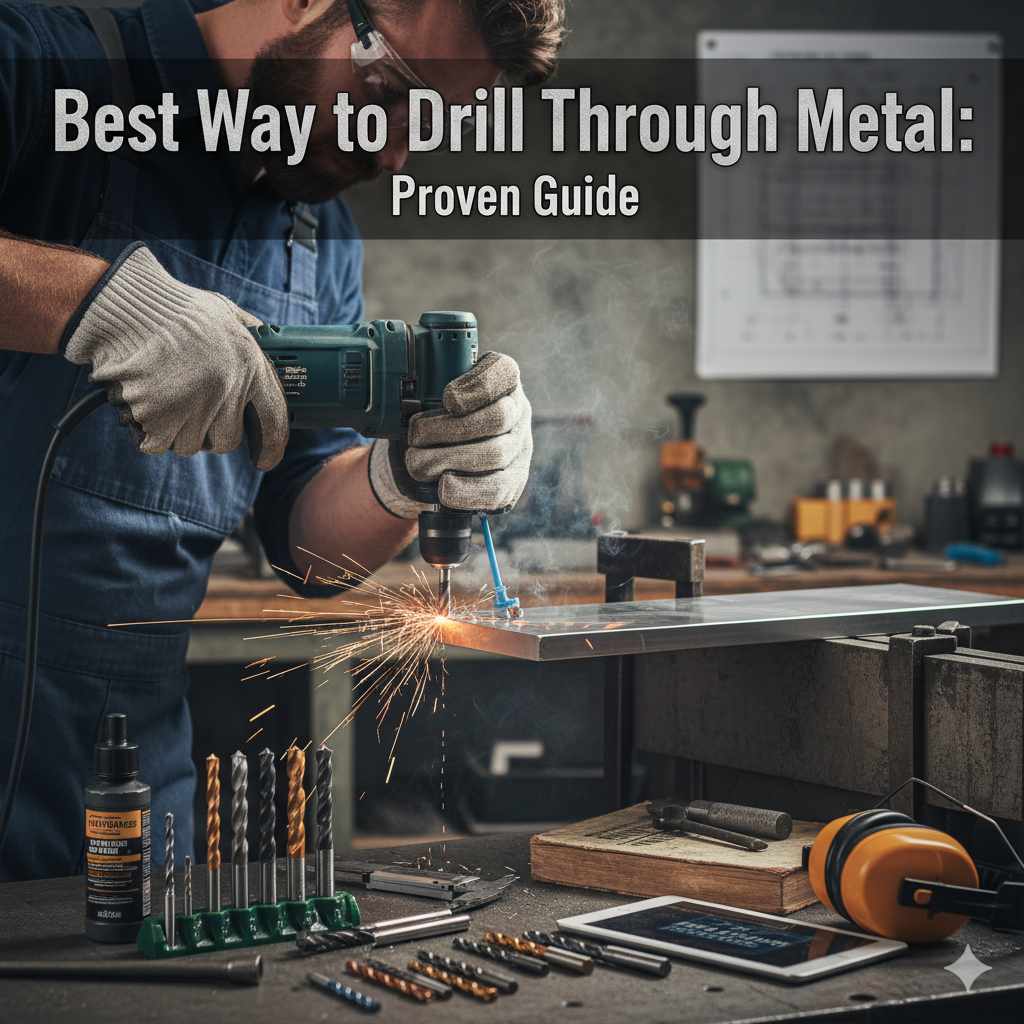 Best Way to Drill Through Metal