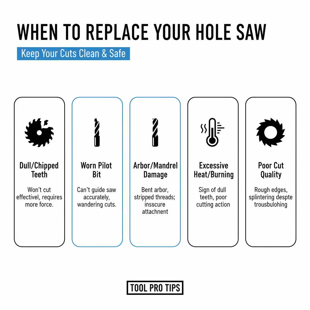 When to Replace Your Hole Saw