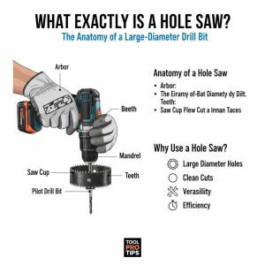 How To Use A Hole Saw Drill Bit: Essential Guide