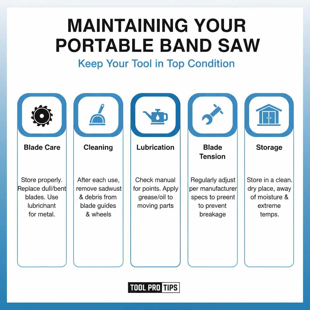 Maintaining Your Portable Band Saw
