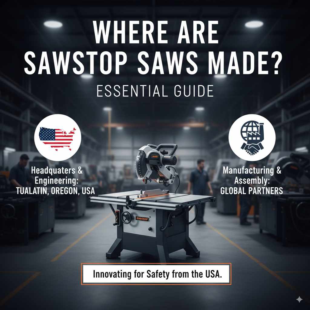 Where Are Sawstop Saws Made