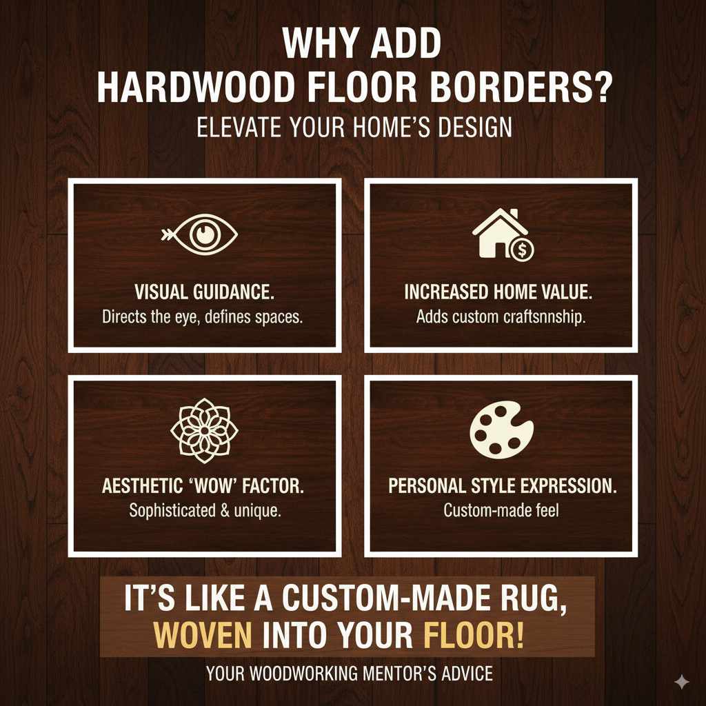 Why Add Hardwood Floor Borders