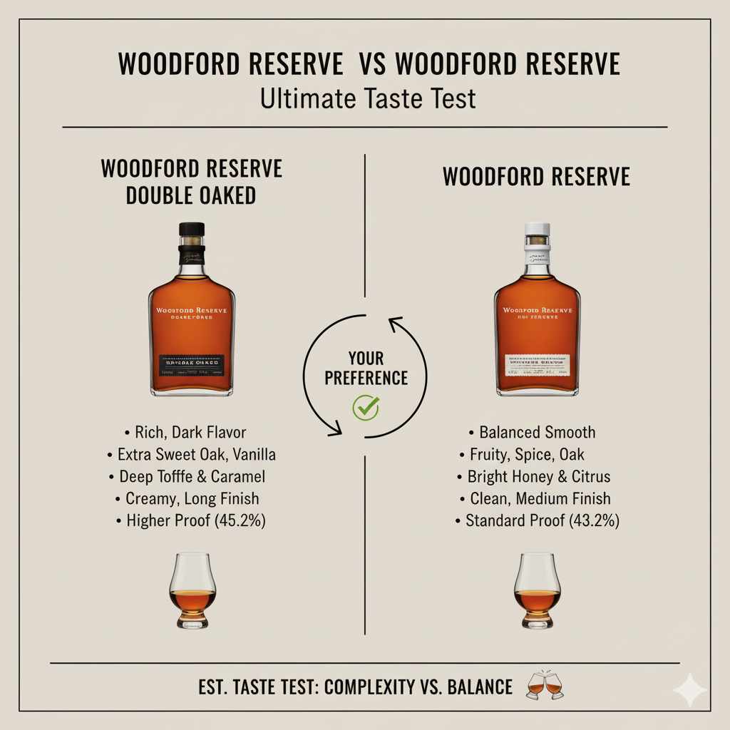 Woodford Reserve Double Oaked Vs Woodford Reserve