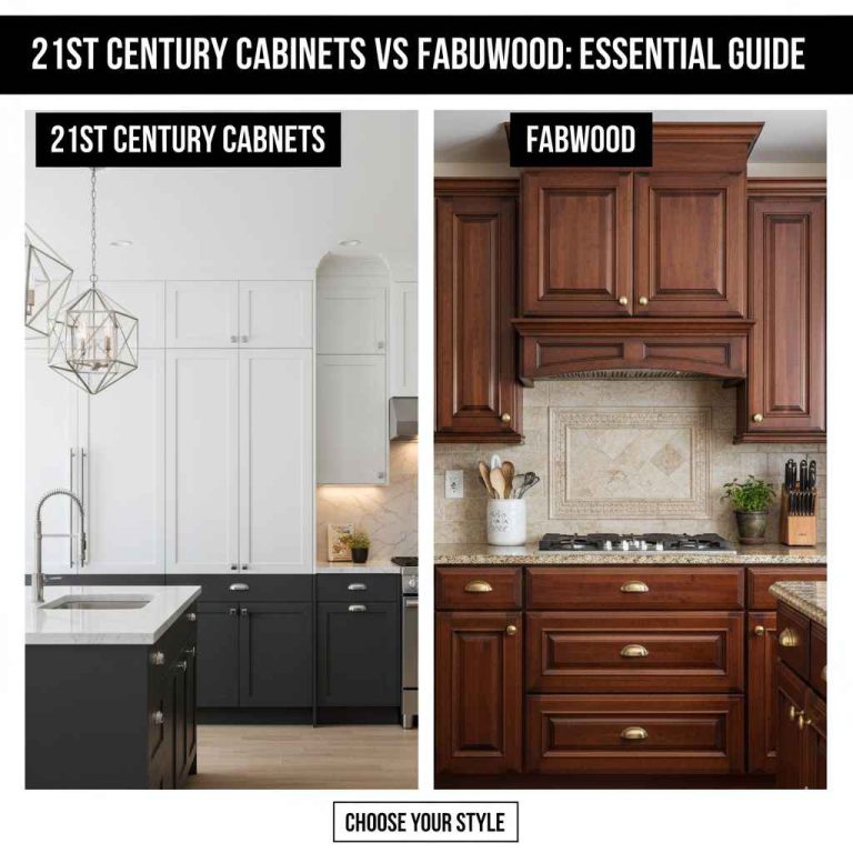 21st Century Cabinets Vs Fabuwood