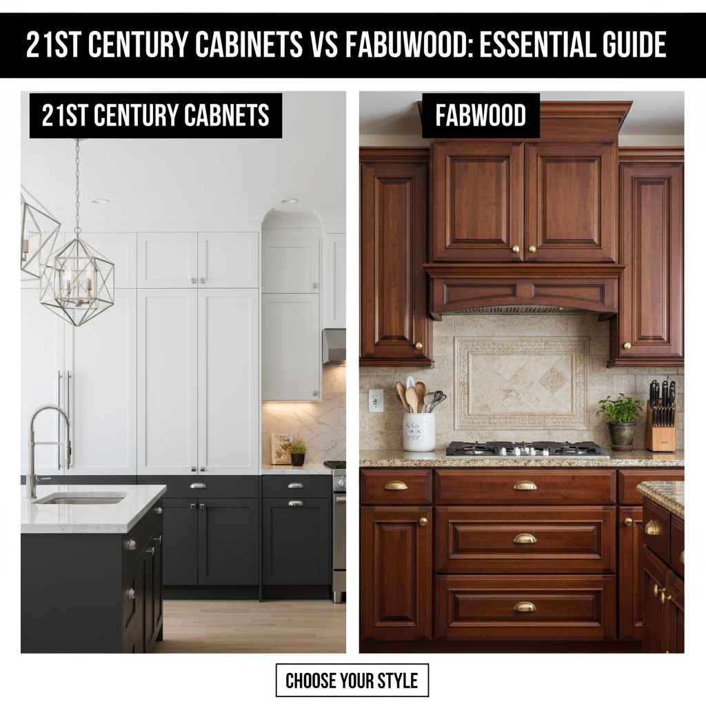 21st Century Cabinets Vs Fabuwood