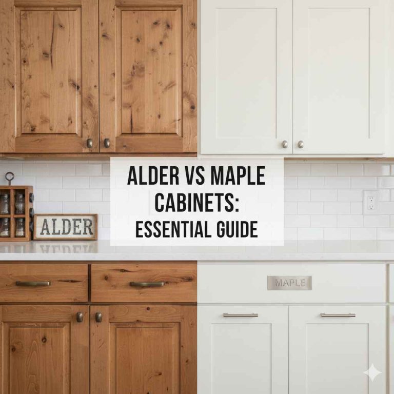 Alder vs Maple Cabinets