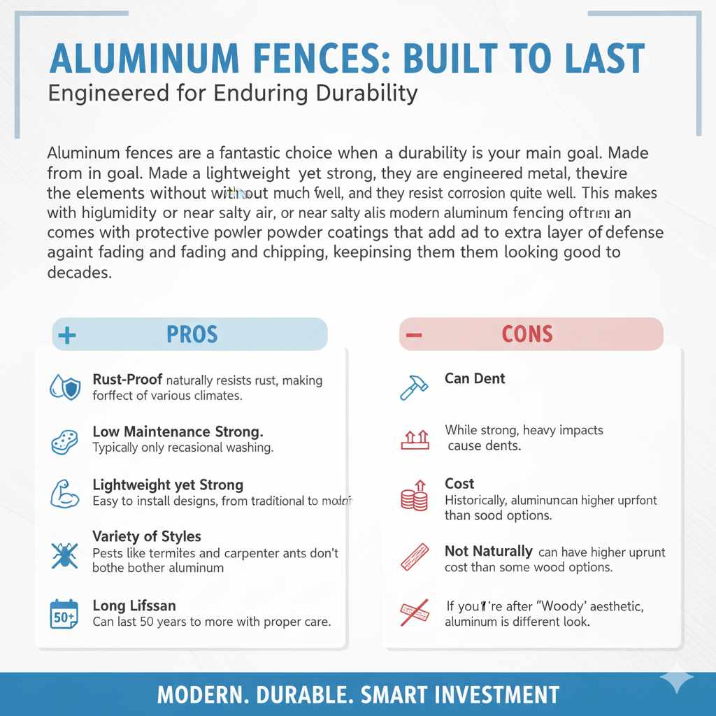 Aluminum Fences