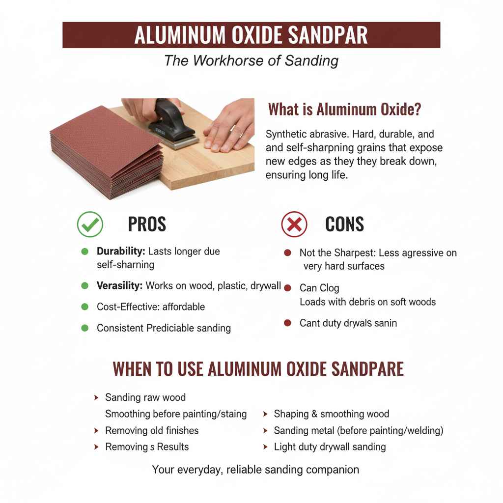 Aluminum Oxide Sandpaper