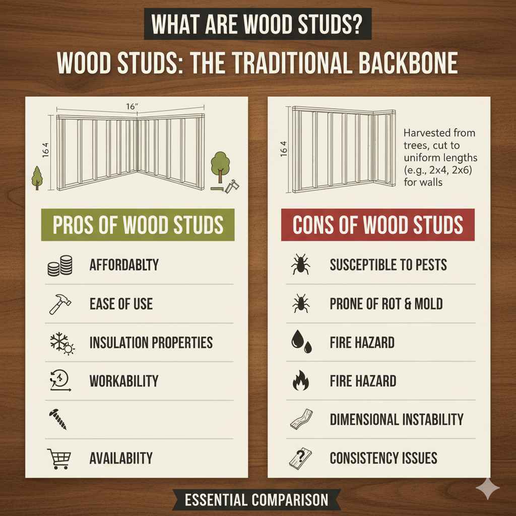 What Are Wood Studs