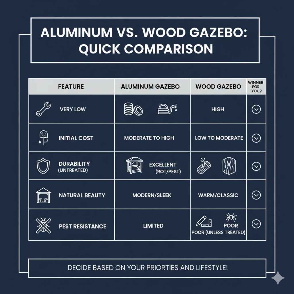 A Quick Comparison Table