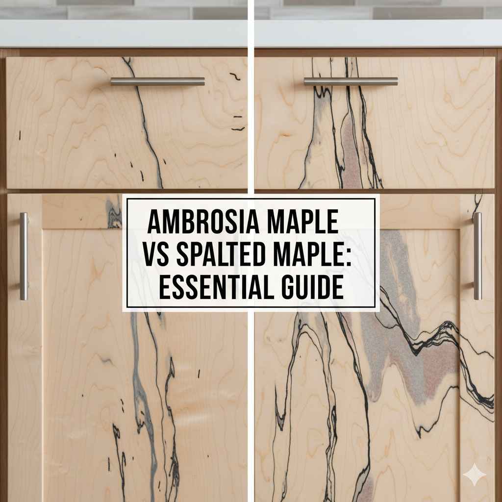 Ambrosia Maple Vs Spalted Maple