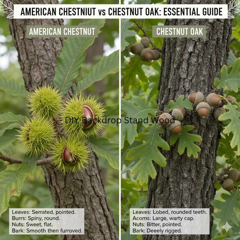 American Chestnut vs Chestnut Oak: Essential Guide