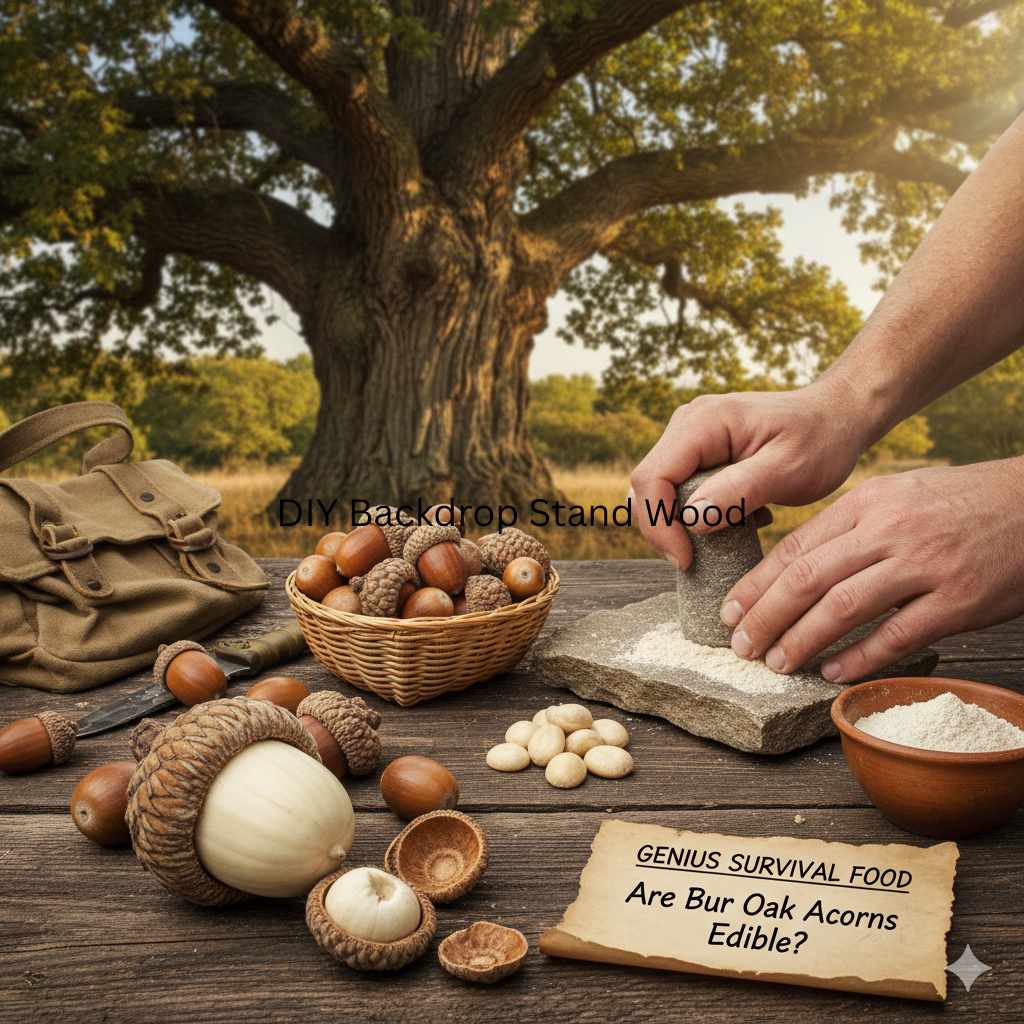 Are Bur Oak Acorns Edible: Genius Survival Food