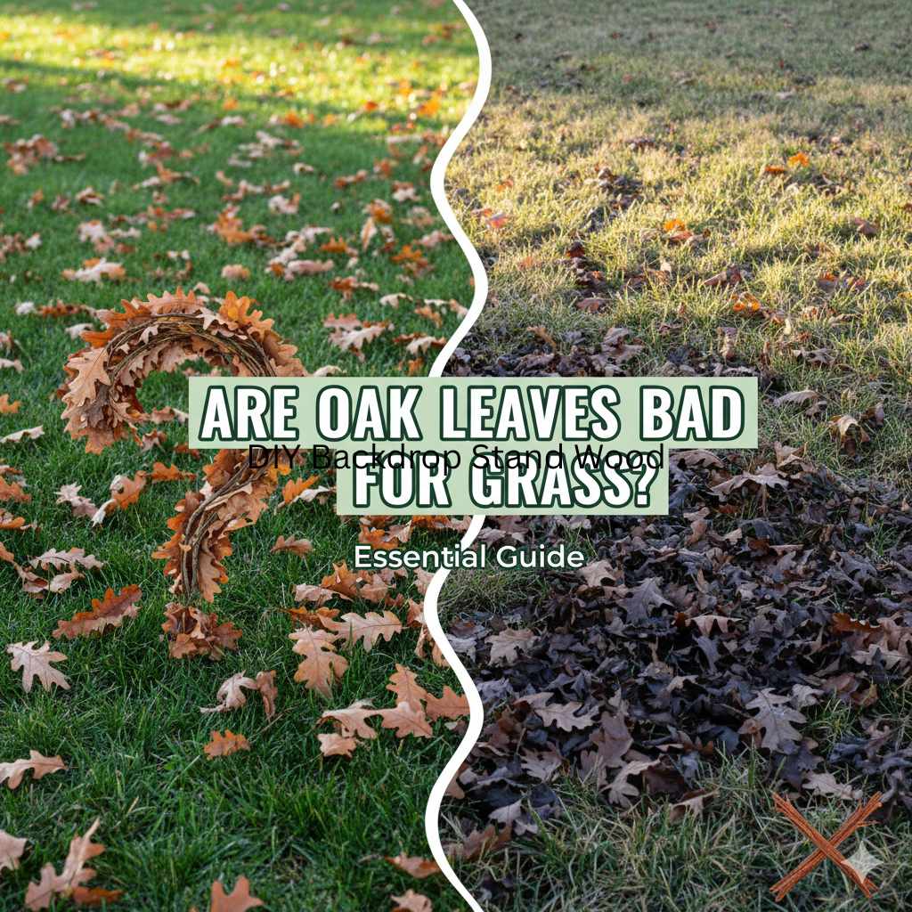 Are Oak Leaves Bad for Grass