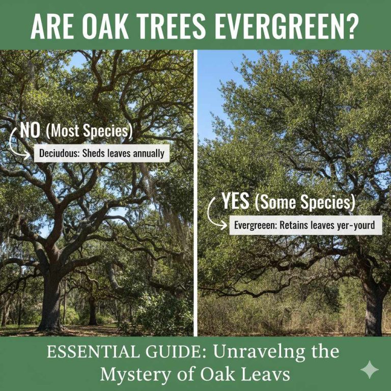 Are Oak Trees Evergreen