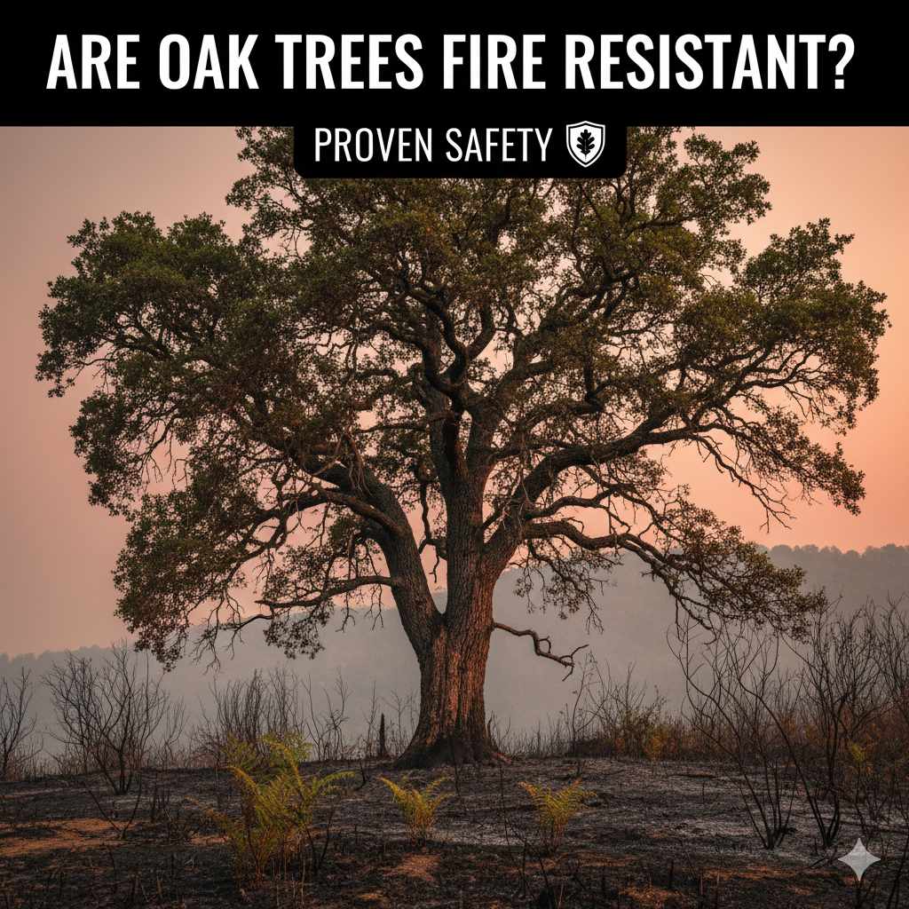 Are Oak Trees Fire Resistant