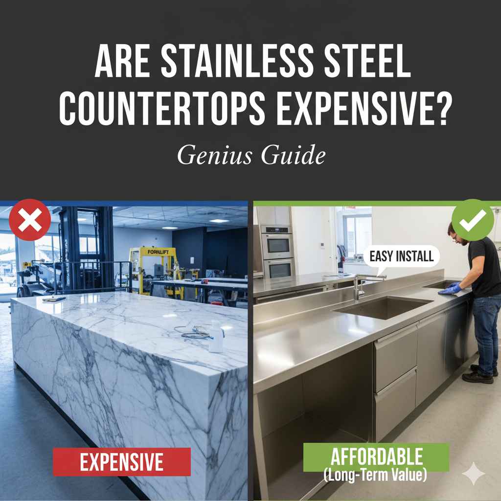 Are Stainless Steel Countertops Expensive