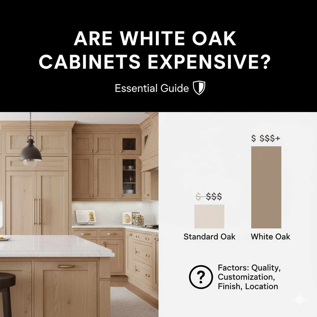 Are White Oak Cabinets Expensive