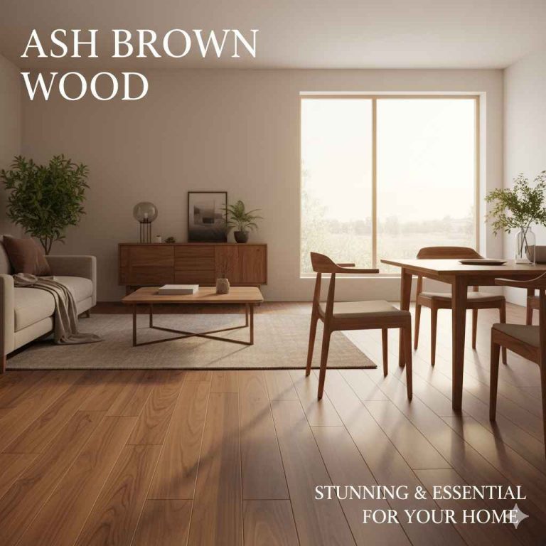 Ash Brown Wood