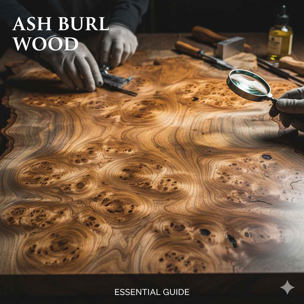 Ash Burl Wood