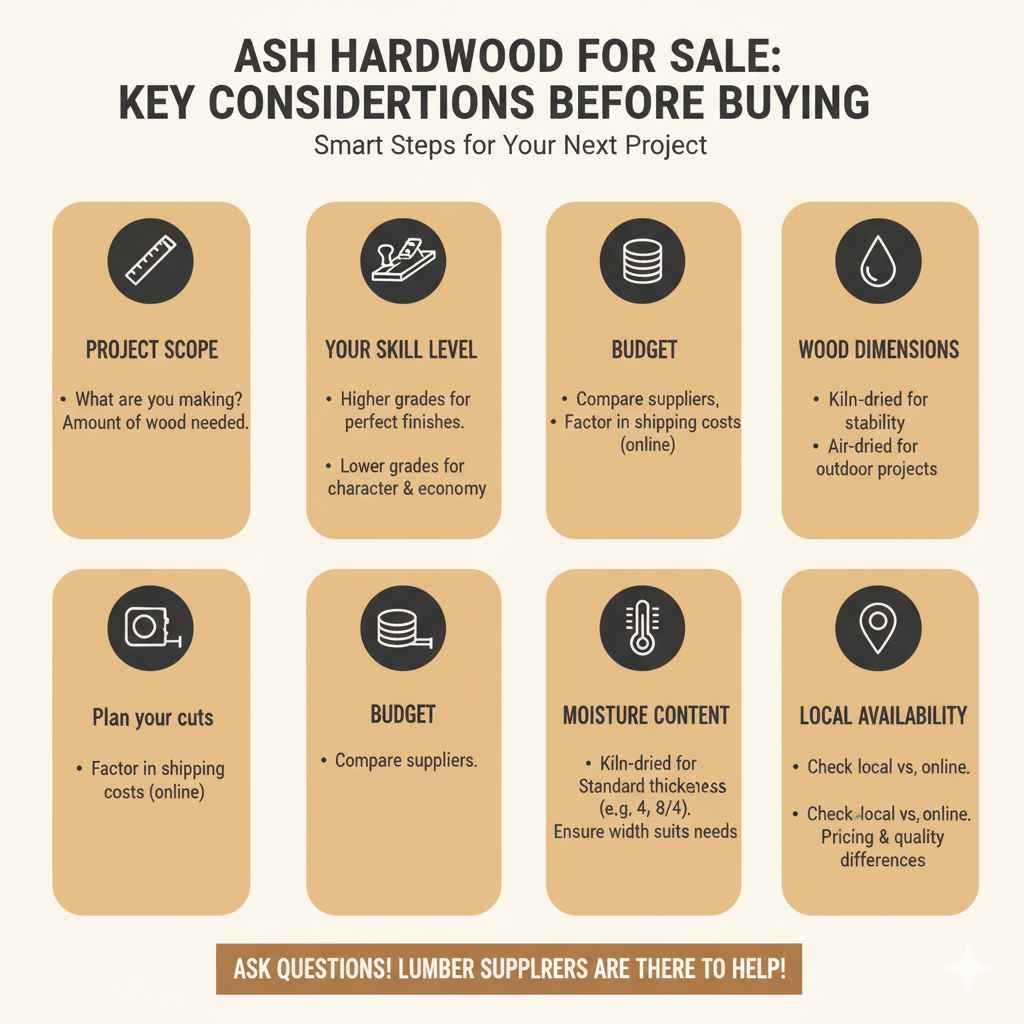 Ash Hardwood for Sale