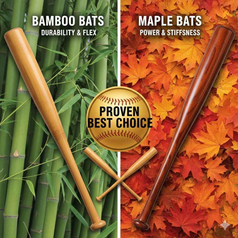 Bamboo vs Maple Baseball Bats