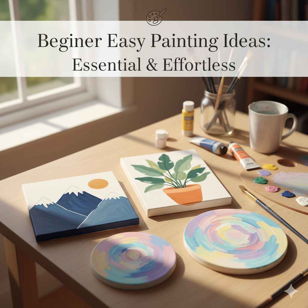 Beginner Easy Painting Ideas