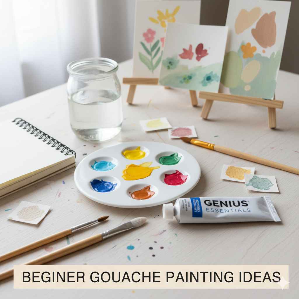 Beginner Gouache Painting Ideas