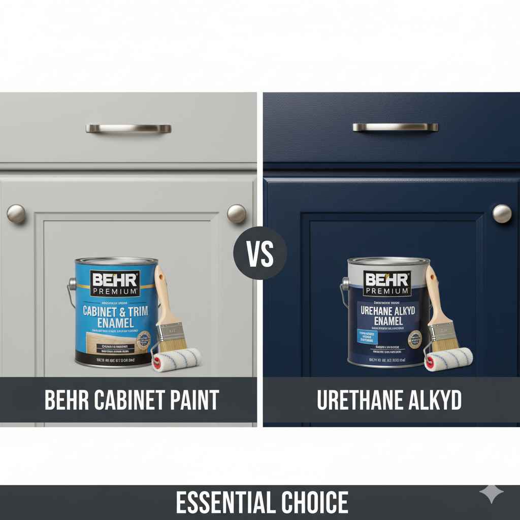 Behr Cabinet Paint vs Urethane Alkyd