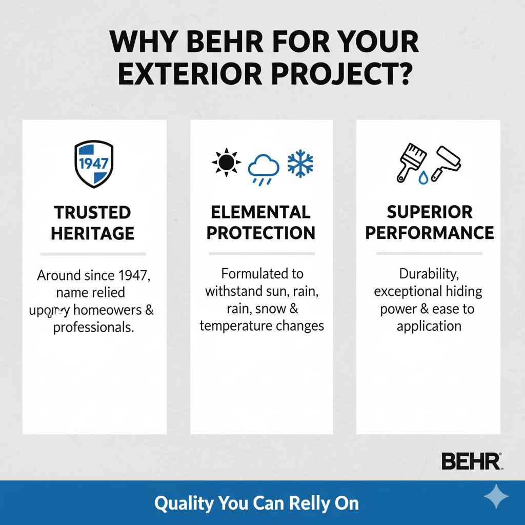 Why Behr for Your Exterior Project