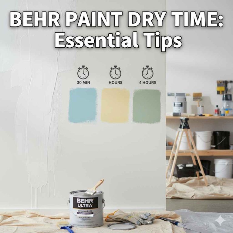 Behr Paint Dry Time