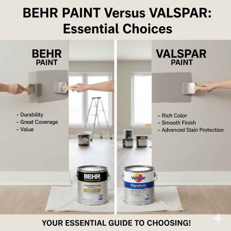 Behr Paint Versus Valspar