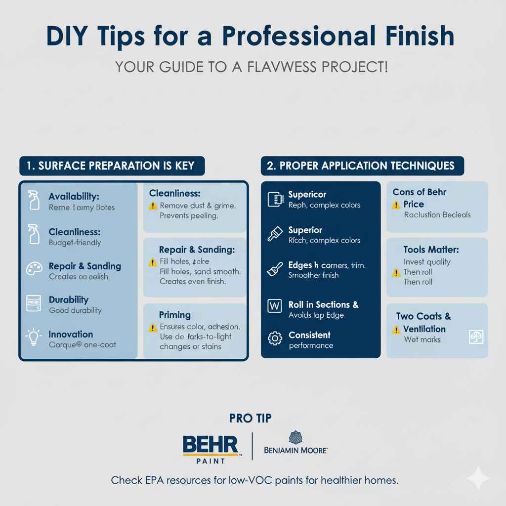 DIY Tips for a Professional Finish