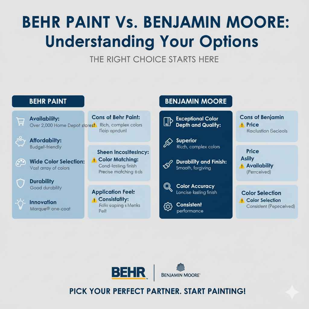 Behr Paint Vs. Benjamin Moore