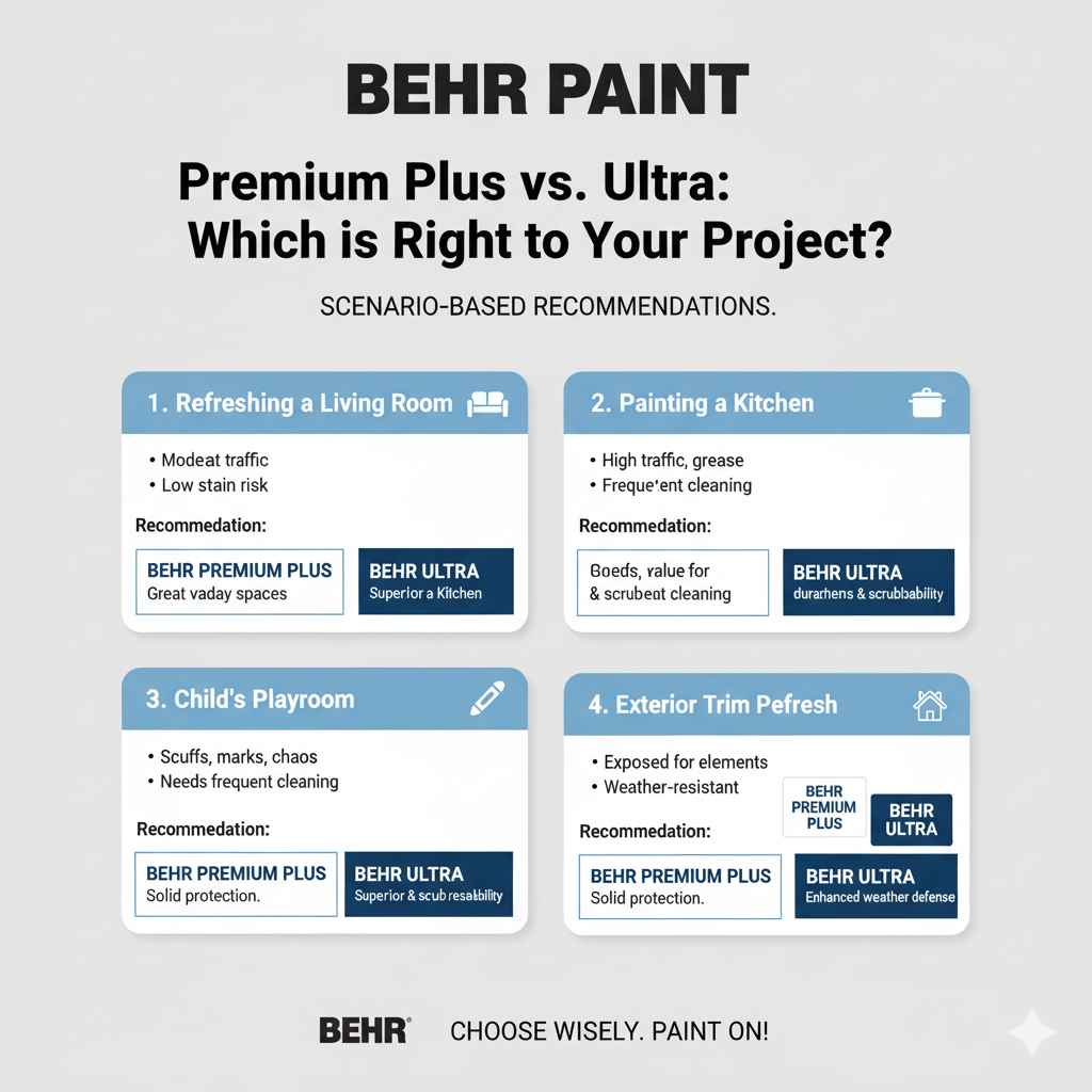 Behr Premium Plus vs. Ultra