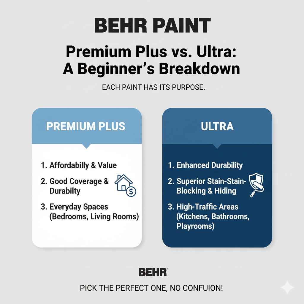 Behr Premium Plus vs. Ultra