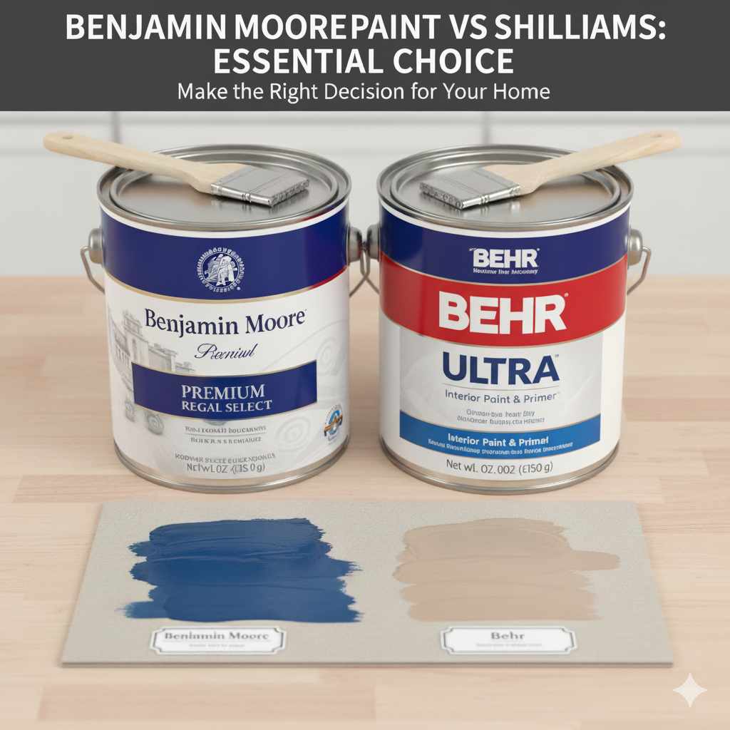 Benjamin Moore Paint vs Behr