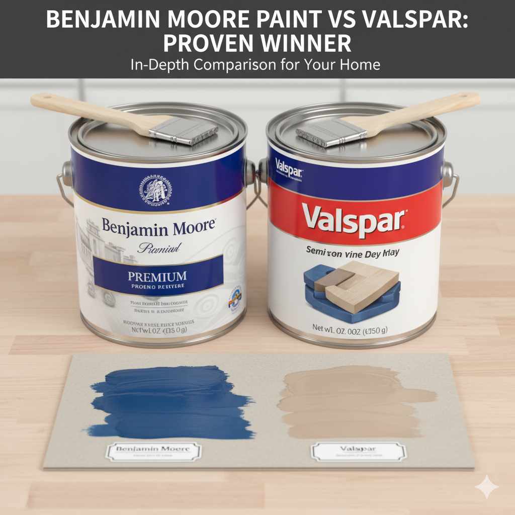 Benjamin Moore Paint vs Valspar