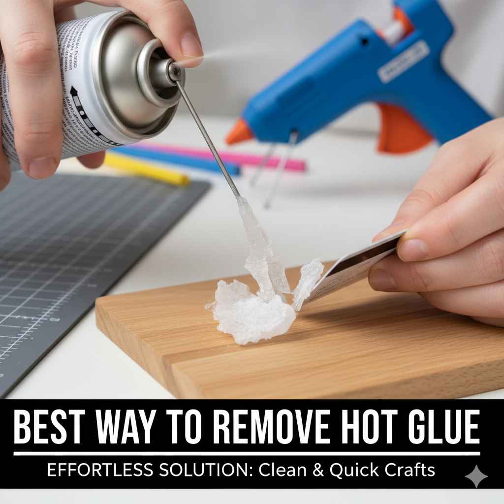 Best Way To Remove Hot Glue