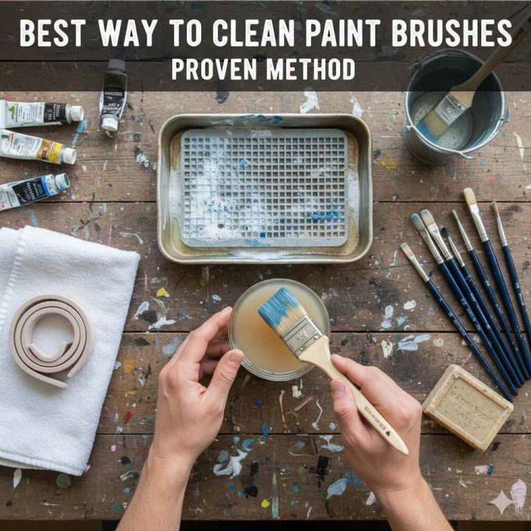 Best Way to Clean Paint Brush