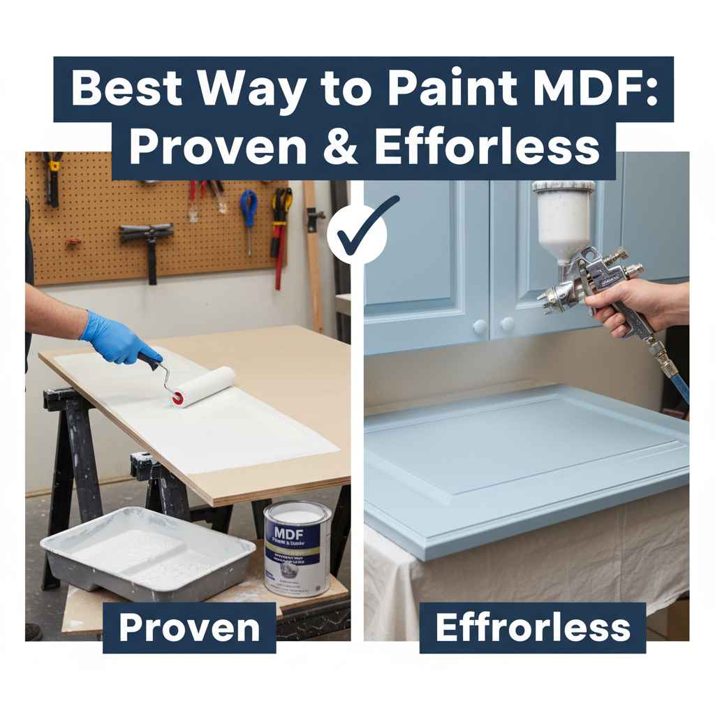 Best Way to Paint MDF