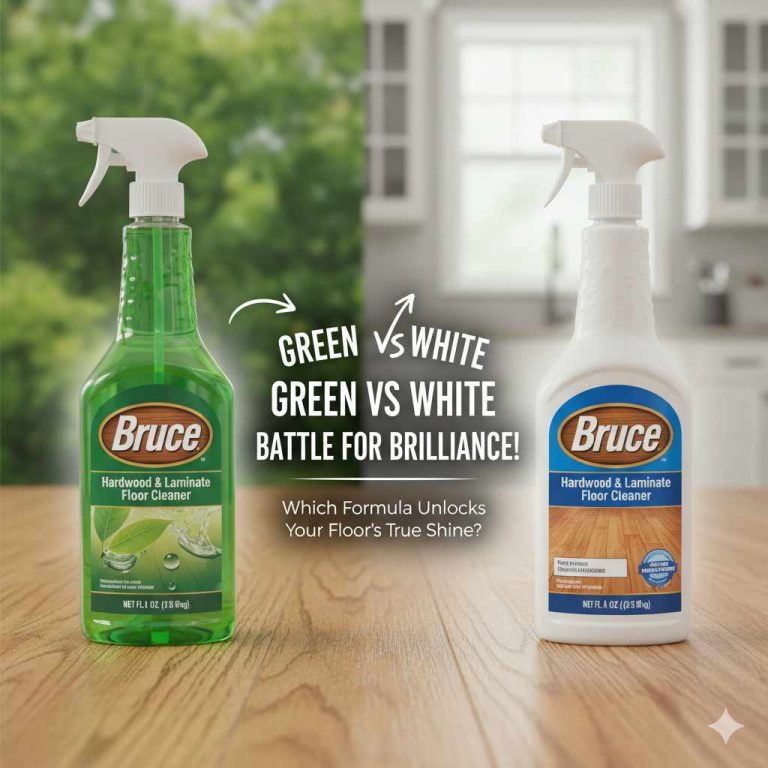 Bruce Hardwood Floor Cleaner Green Vs White Bottle