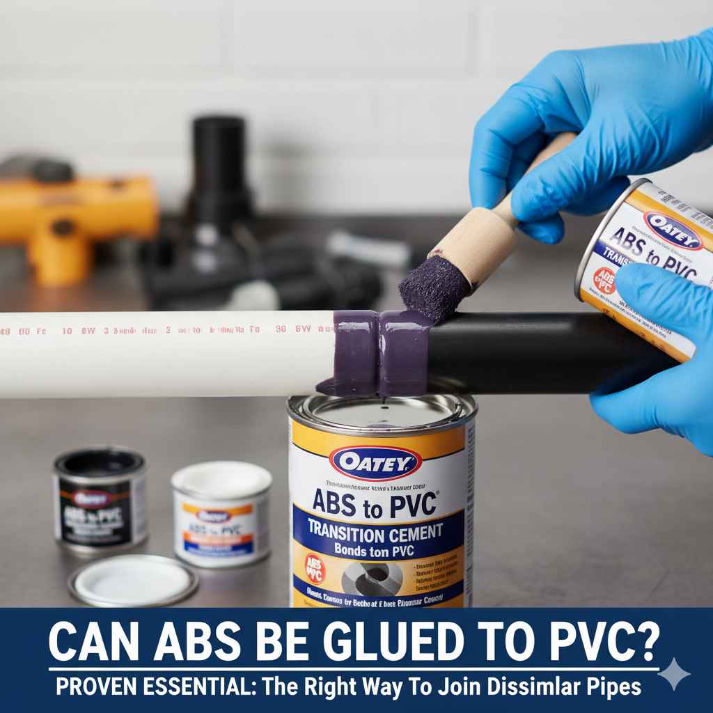 Can ABS Be Glued To PVC
