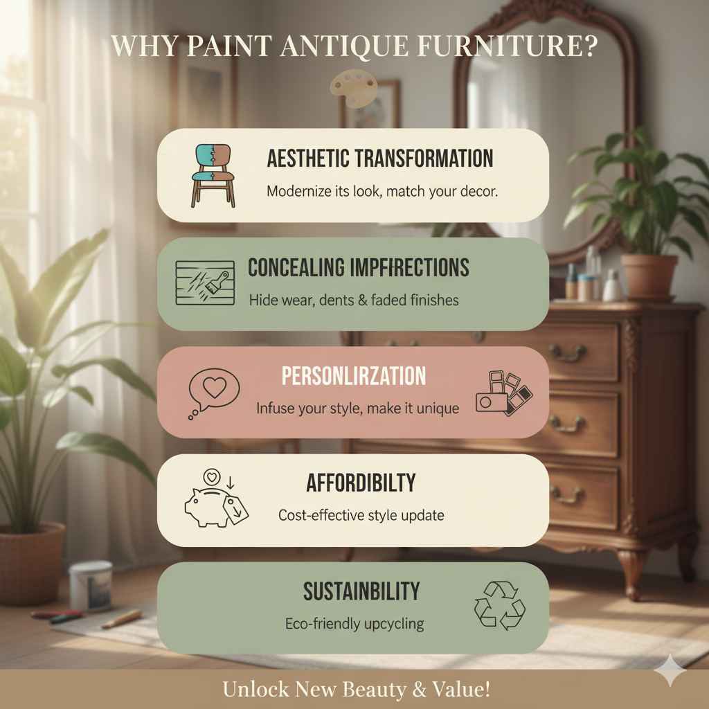 Why Paint Antique Furniture
