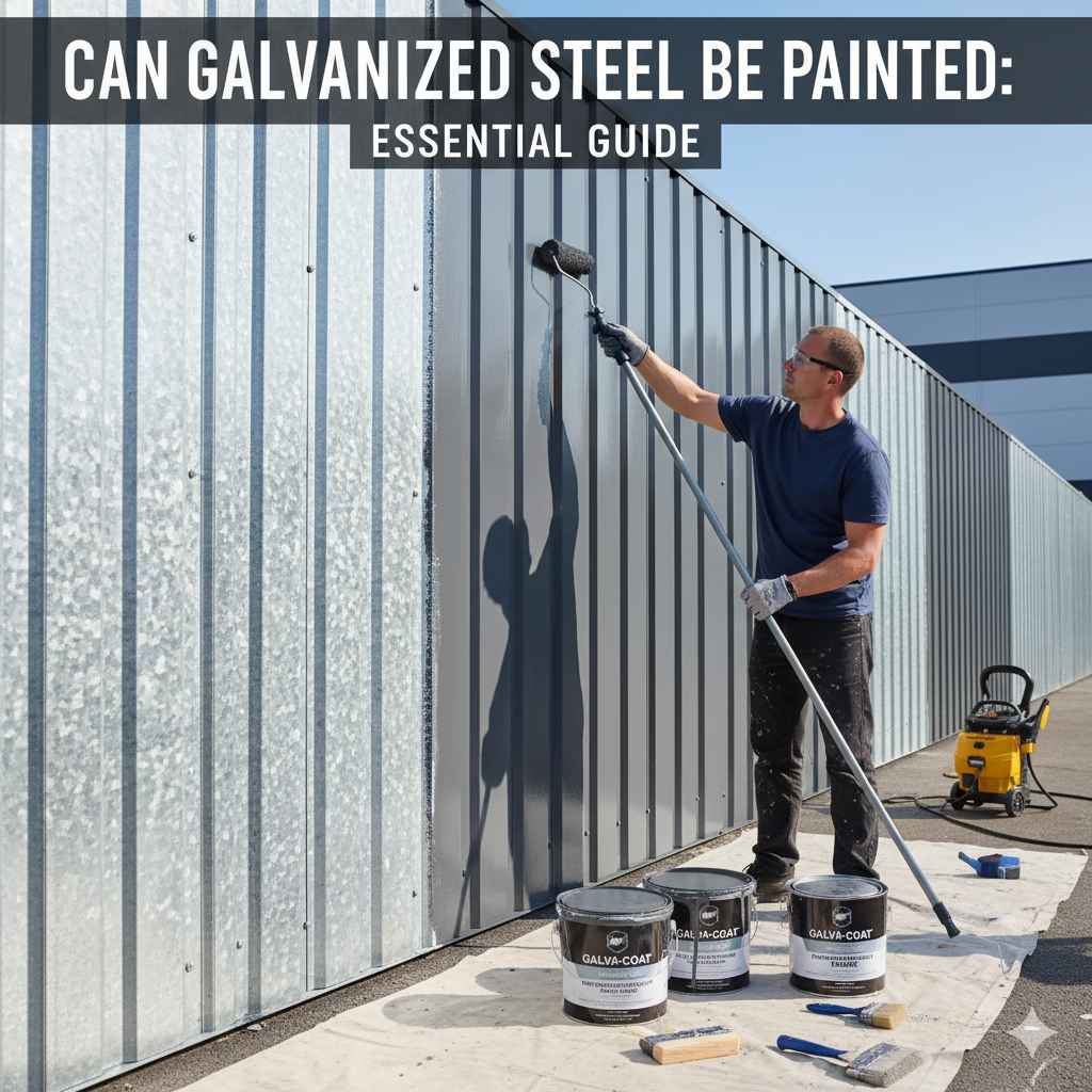 Can Galvanized Steel Be Painted