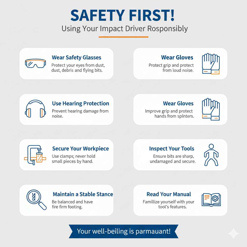 Using Your Impact Driver Responsibly