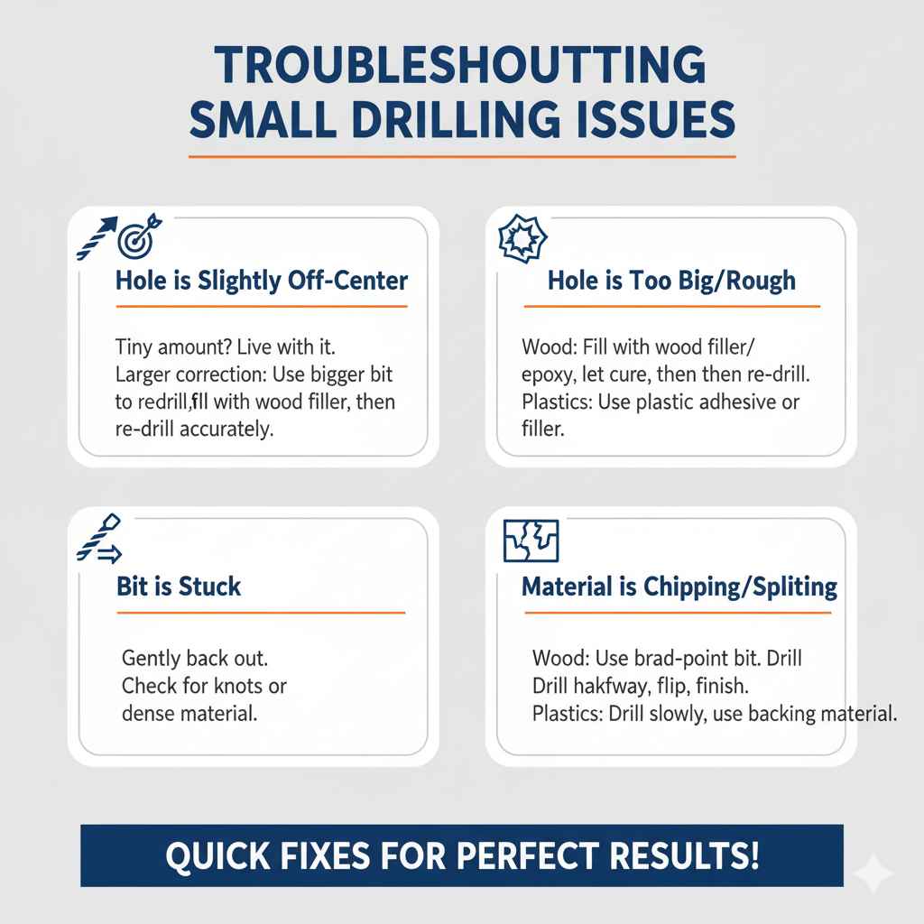 Troubleshooting Small Drilling Issues