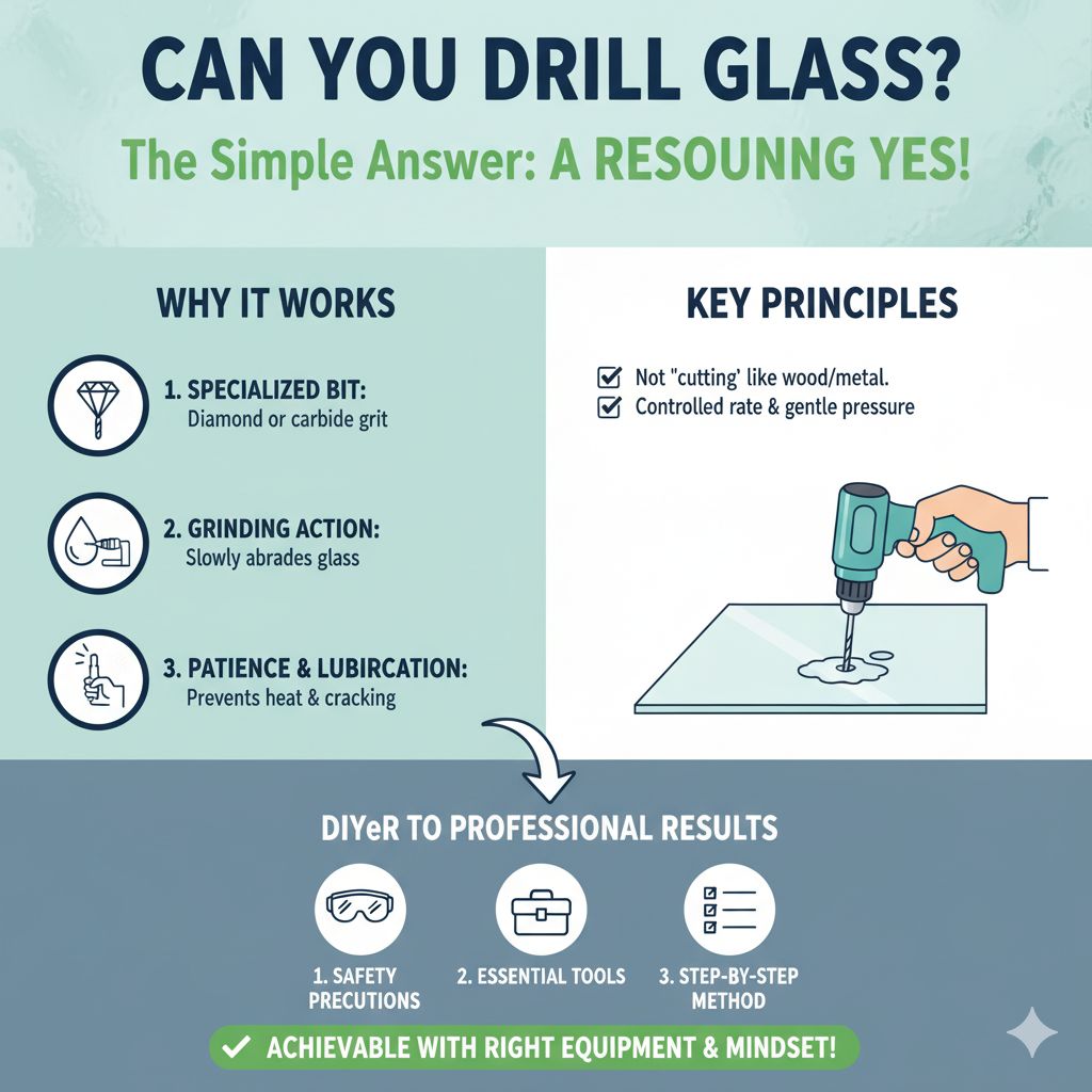 Can You Drill Glass