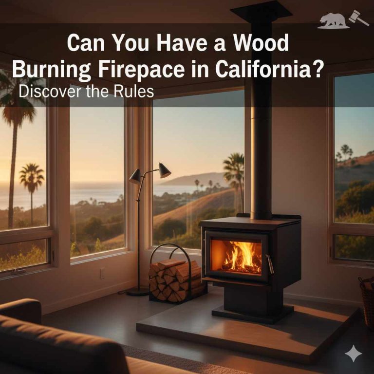 Can You Have a Wood Burning Fireplace in California