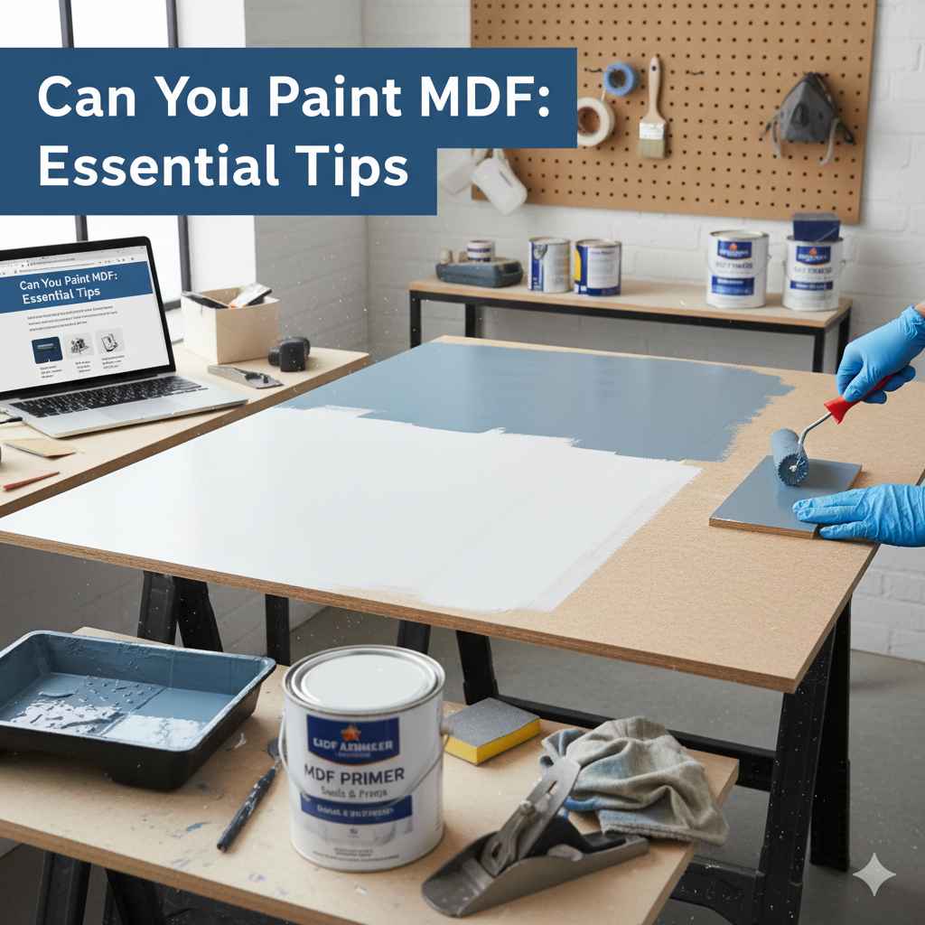 Can You Paint MDF